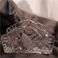 Crystal Napkin Holder Give Us This Day Our Daily