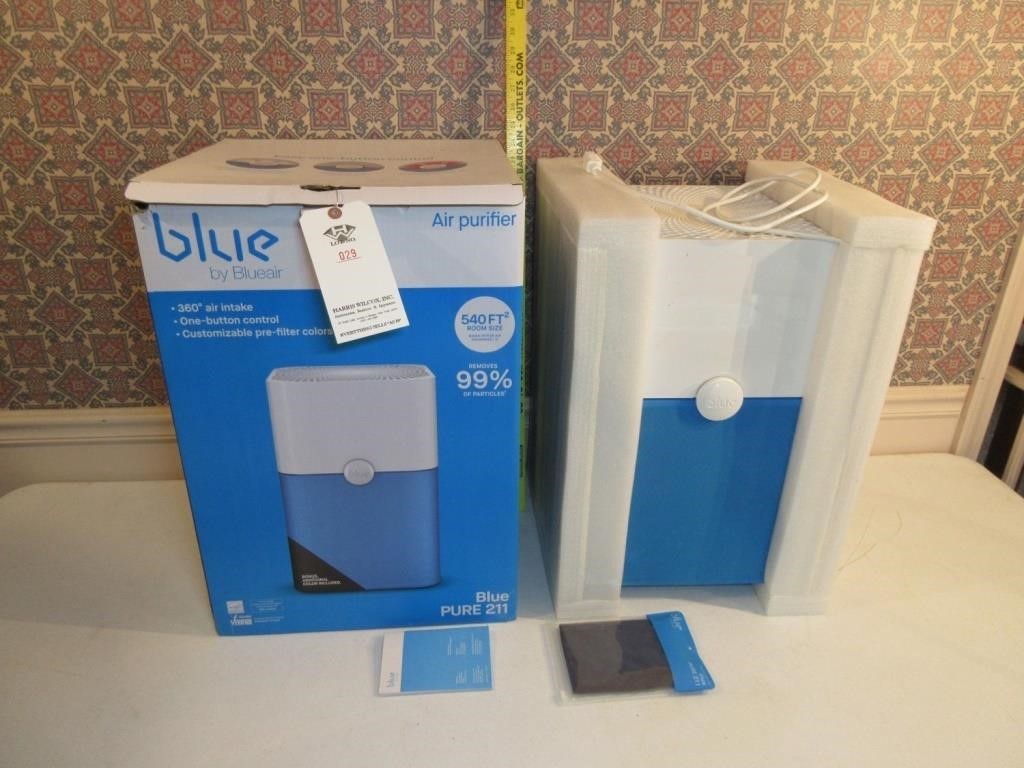 "Blue" air purifier