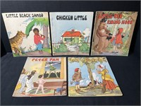 Children's Books Little Black Sambo Peter Pan +
