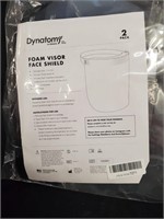 Dynatomy, Foam visor face shield 2 pack