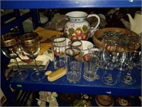 Estate lot of Glassware, Pottery, Linens, and More