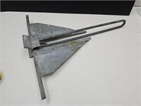 Galvanized Boat Anchor See  Size