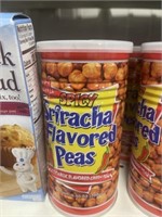 CAN SPICY SIRACHA FLAVORED PEAS