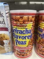 CAN SPICY SIRACHA FLAVORED PEAS