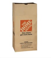 4-30 Gal. Paper Lawn and Leaf Bags - 5 Pack