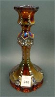 Imperial Six Sided Single Candlestick – Amber