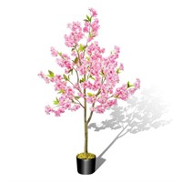 HUAESIN 4 1ft Artificial Cherry Blossom Tree