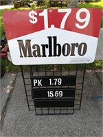 Vtg 1991 marlboro Sign 45" tall 30" Wide