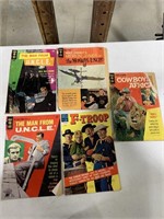 Vintage comic books the man from uncle, Walt