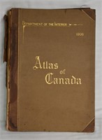 Dept Of The Interior Atlas Of Canada 1906