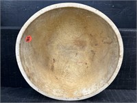 WOODEN DOUGH BOWL