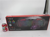 Clavier + souris de gaming neuf