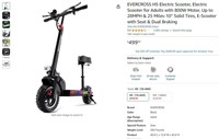 E9174  Electric Scooter w/800W Motor, H5 10.4AH