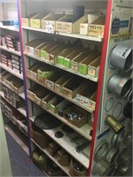 Shelving Section of Assorted Parts
