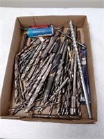 Group of assorted drill bits