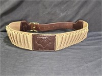 Galco Safari Canvas & Leather Ammo Belt