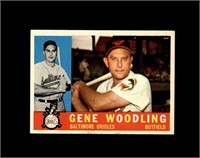 1960 Topps #190 Gene Woodling EX to EX-MT+