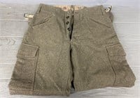 German Wool Military Pants