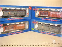 O ATLAS 6711 & 6743 Freight Cars Lot of 4