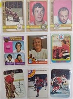 9 1970s OPC Cards incl 2 Bobby Orr