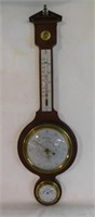 Swift Instruments mahogany wall barometer -