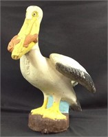 21 inch tall concrete pelican