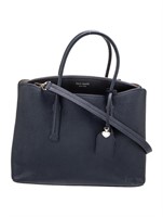 Kate Spade New York Blue Leather Top Handle Bag