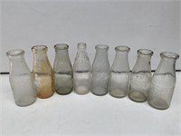 Selection of Milk Bottles A/F