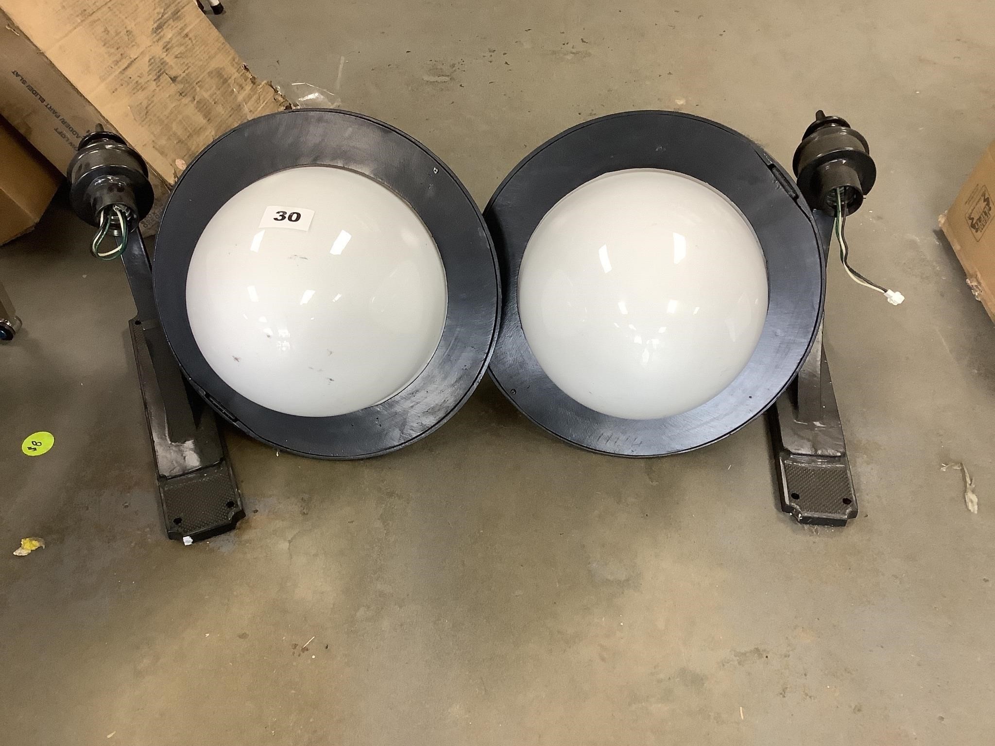 Large Outdoor Globe Lights with Mounts