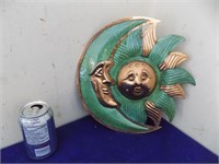 Sun/ Moon Copper Decorative