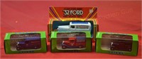 (1) Collector Bank & (3) Model Cars