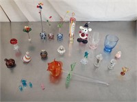 Miniature glass objects