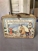 ROY ROGERS AND DALE EVANS TIN LUNCH BOX,