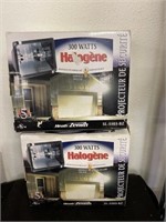 Pair of 300 W halogen outdoor lights by zenith