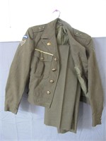 Antique U.S. Military WWII Army Pants & Jacket