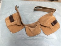 Leather tool belt