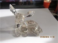 Fenton Solid Glass Deer Paperweight