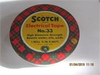 Vtg. Scotch Electrical tape No.303 Can & Tape