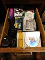Computer parts -CDs - empty cases, etc.