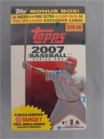 2007 Topps series 1 MLB baseball cards: new