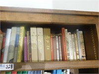 Books - shelf Lot - Books and Novels Hard and