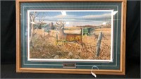 JD Nothing Runs Like A Deere Framed Picture