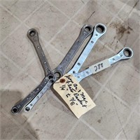 Snap-On & MAC 1/4" - 7/8" Ratcheting Wrenches