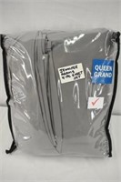 JENNIFER ADAMS 4 PC  QUEEN SHEET SET - GREY