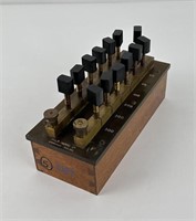 Vintage Phillip Harris Key Plug Resistance Box