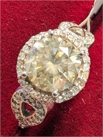 $16520 14K  Diamond (2Ct,Si1,Fancy Dark Grayish Gr