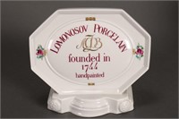 Lomonosov Porcelain Plaque,