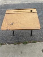 Vintage school desk