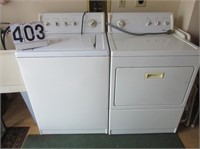 Kenmore Clothes Washer & Dryer