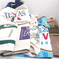 Lot of reusable bags
